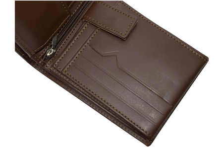 Men’s Leather Trifold Wallet