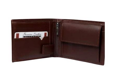 Men’s Leather Trifold Wallet