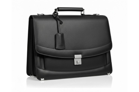 Genuine Leather Document Briefcase