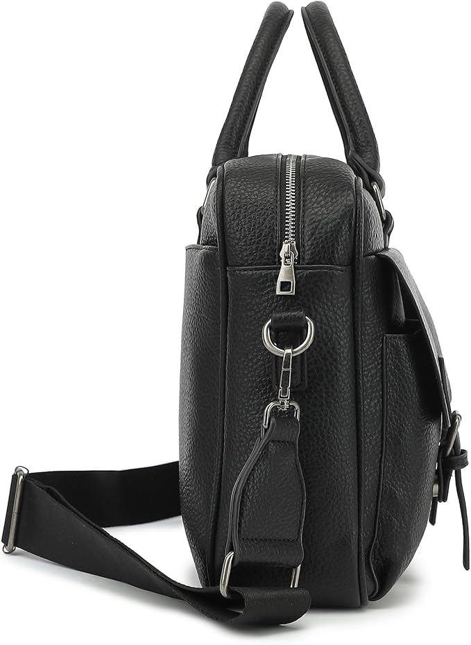 Signature Leather Office Bag