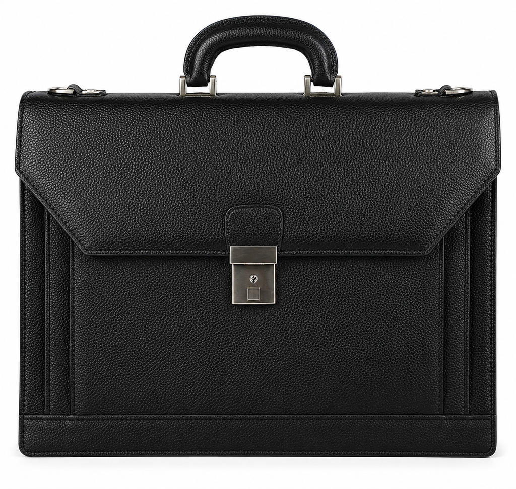 The Sovereign Briefcase in Black