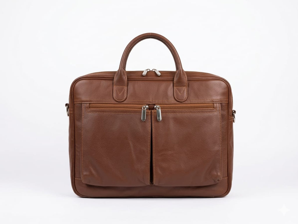 Rustic Leather Office Bag