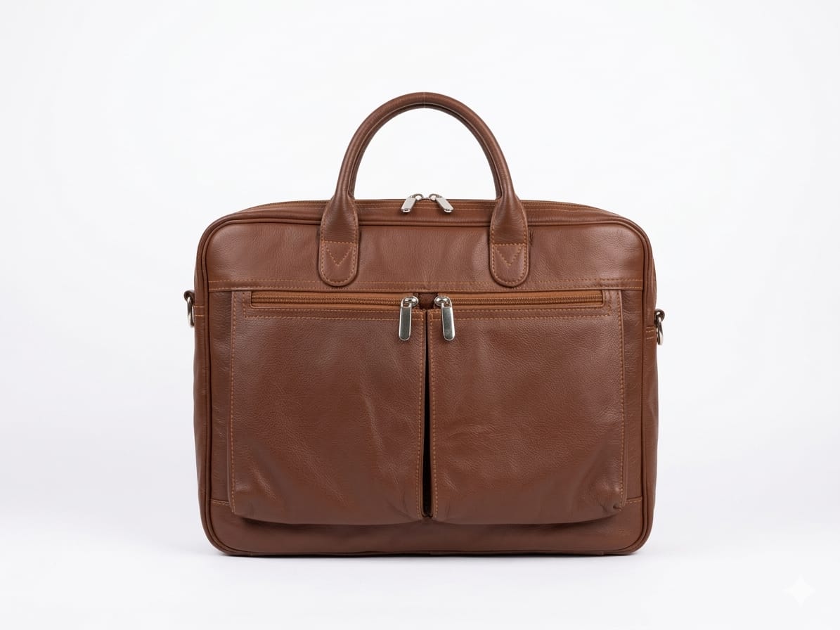 Rustic Leather Office Bag