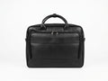 Vanguard Black Leather Laptop Bag