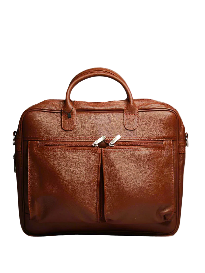 Rustic Leather Office Bag