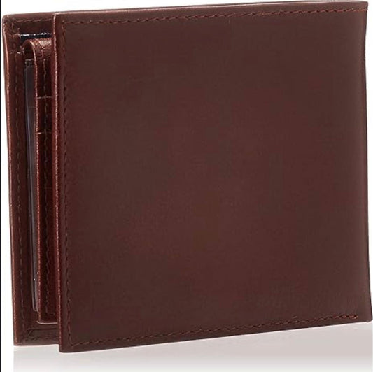 Leather Trifold Wallet for Men - Multi Credit Card Wallets & ID Holder Tri-Fold Gift For Men