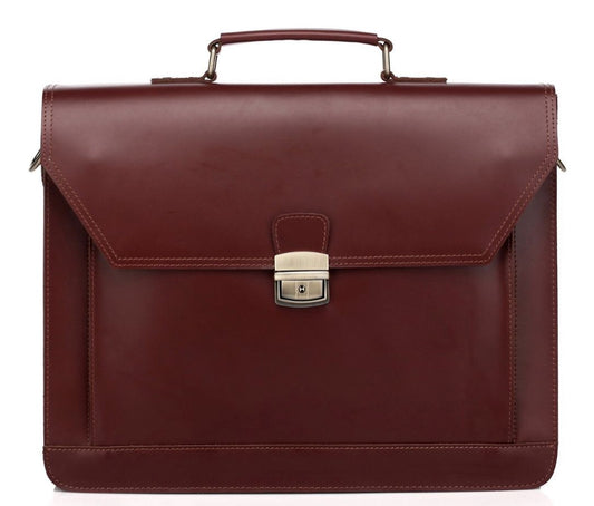 Leather File Bag, Attache ,briefcase