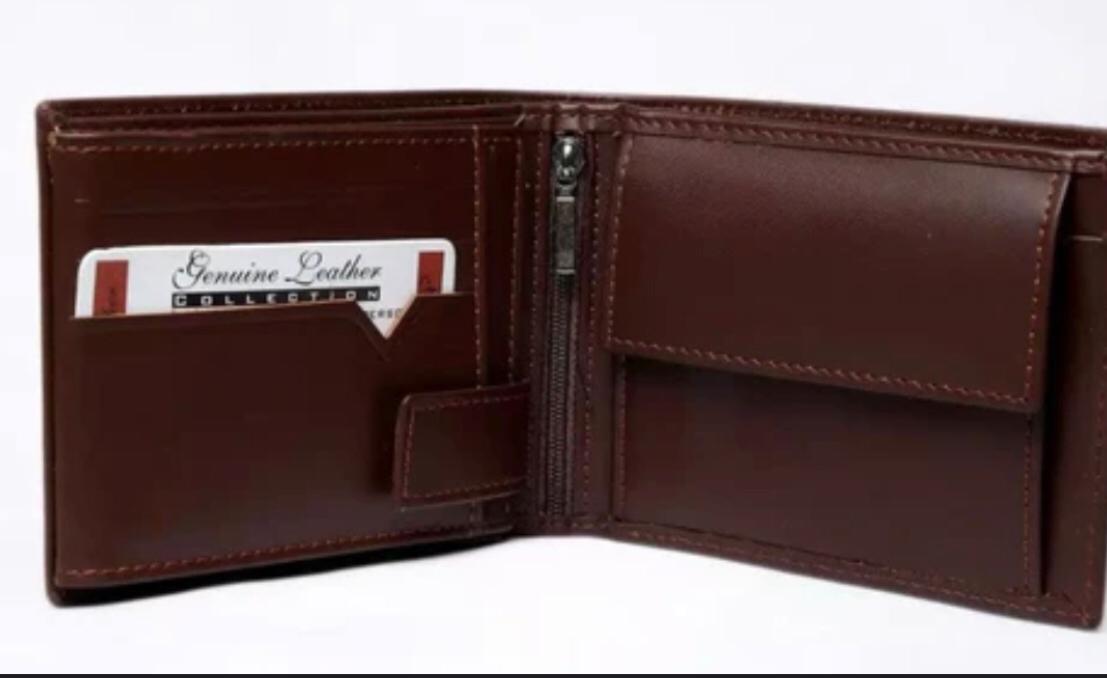 Leather Trifold Wallet for Men - Multi Credit Card Wallets & ID Holder Tri-Fold Gift For Men
