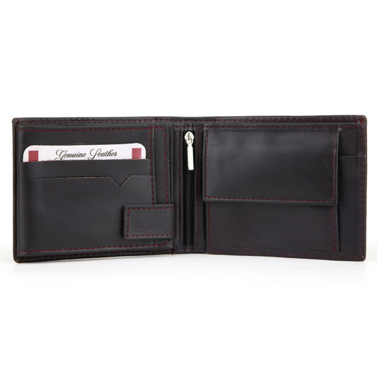 Bi-Fold Mens Pure Leather wallet