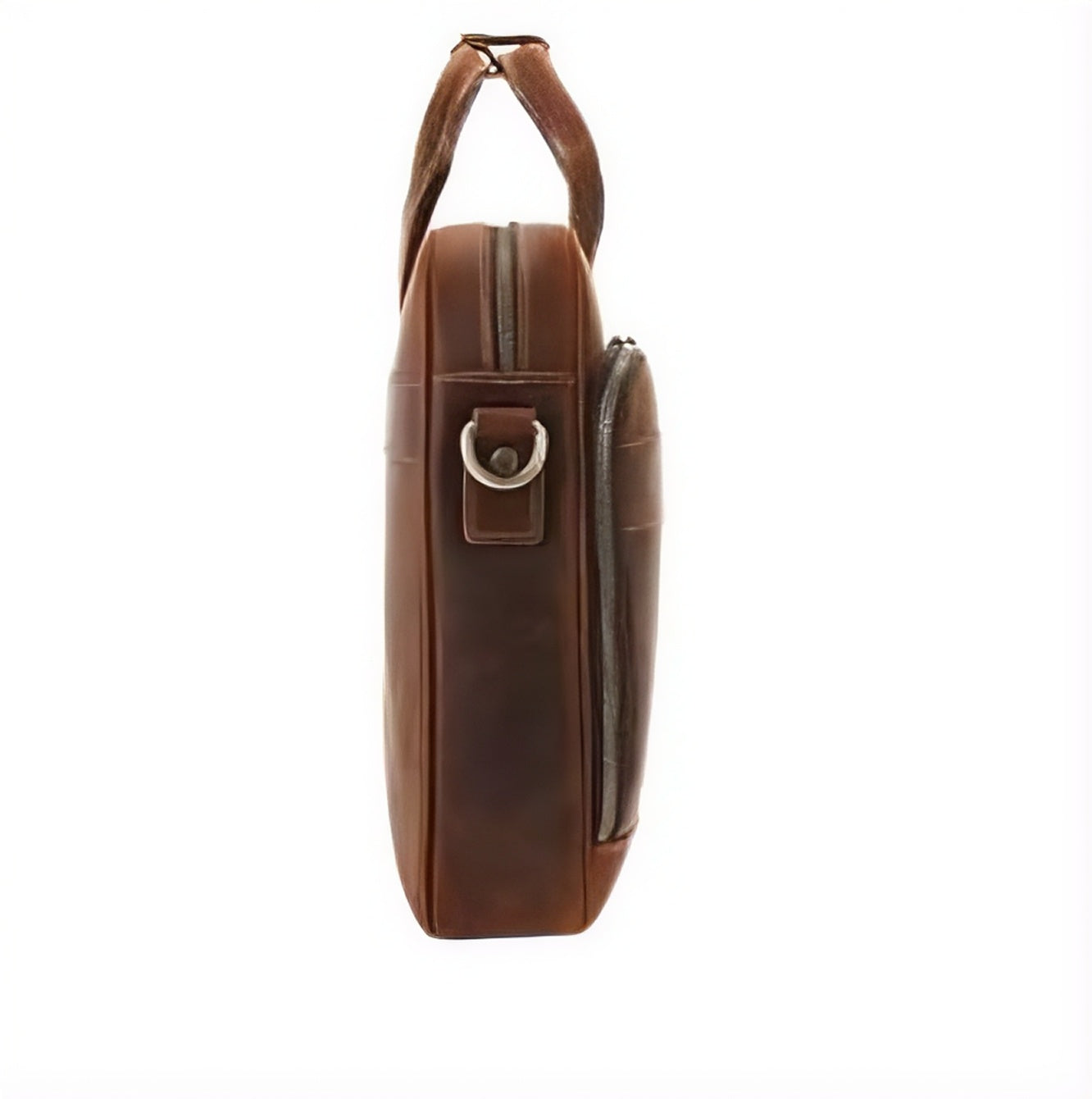 Vanguard Brown Leather Laptop Bag
