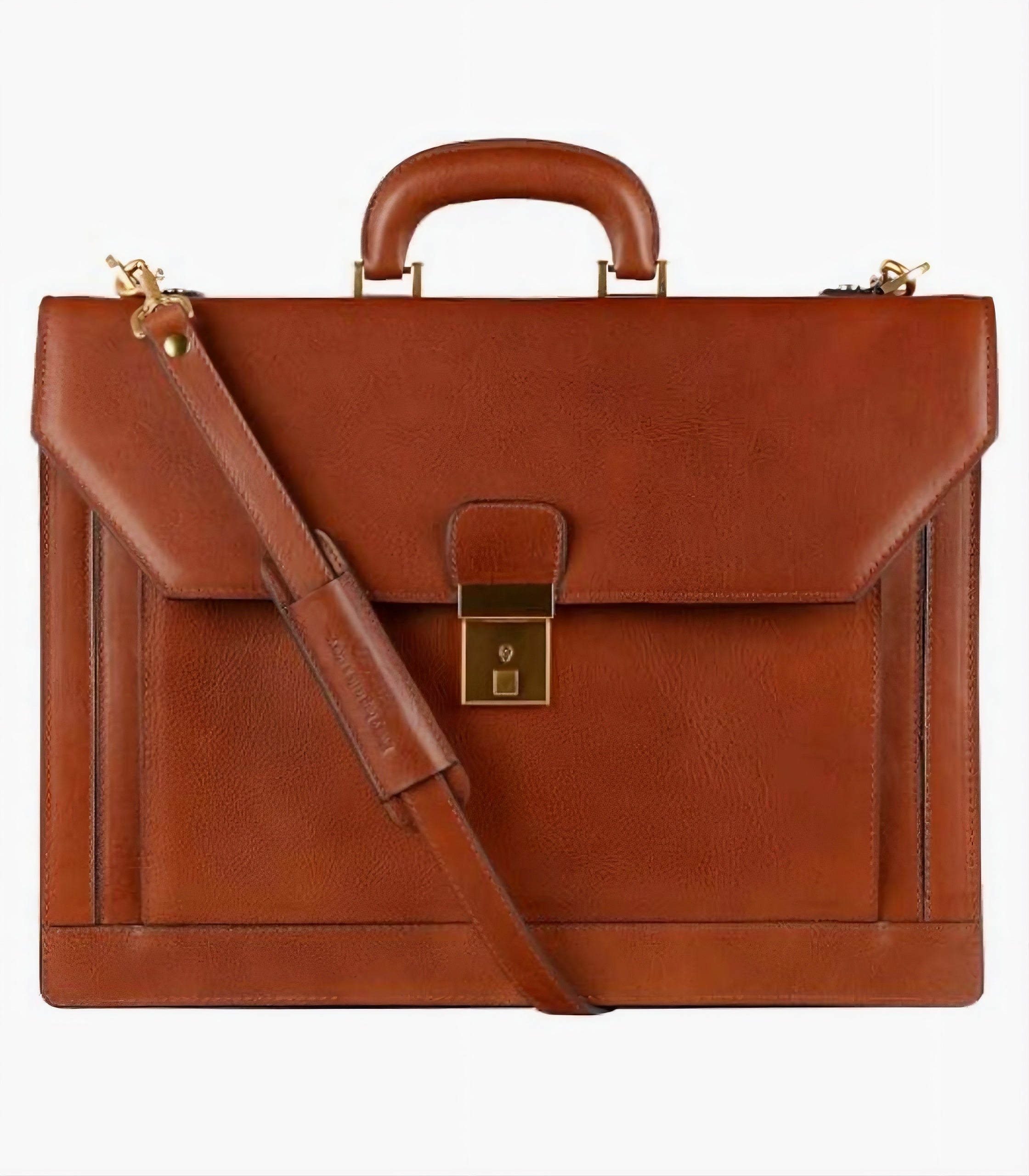The Sovereign File Bag in Brown