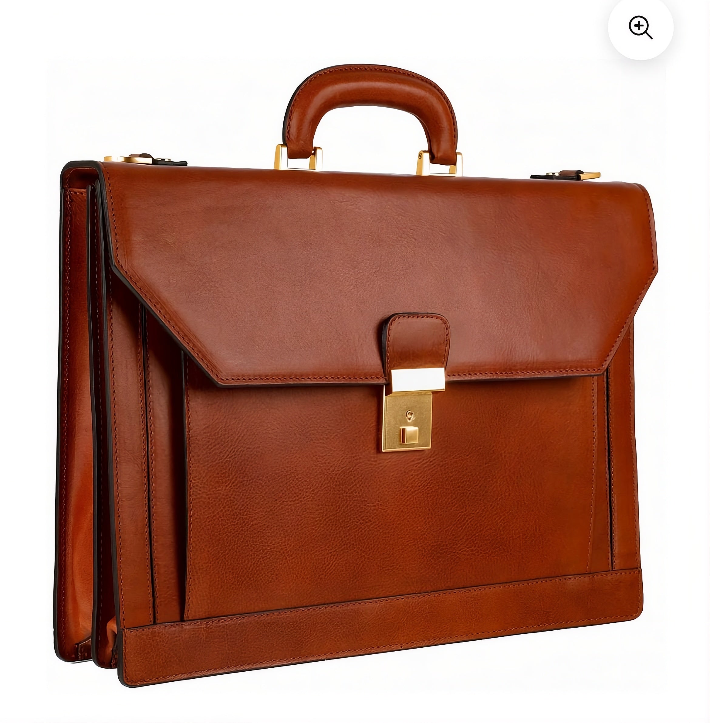 The Sovereign File Bag in Brown
