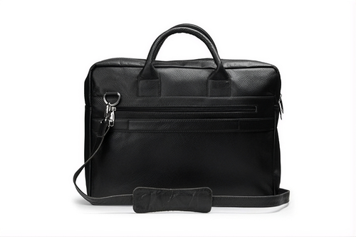 Classic Black Shoulder Bag (Slim)